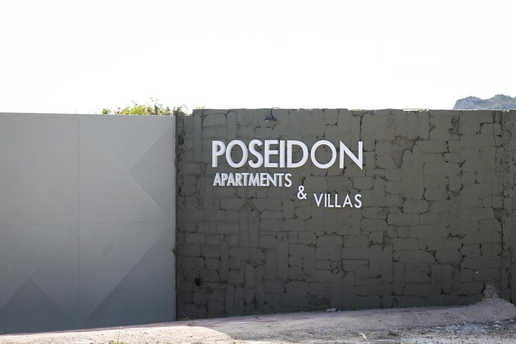 סוניו Poseidon Apartments And Villas By The Sea מראה חיצוני תמונה